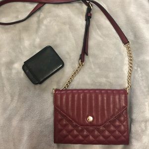 Nine west wallet purse with free coach card holder